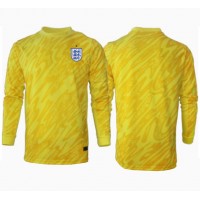 Camiseta Inglaterra Portero Visitante Equipación Eurocopa 2024 manga larga